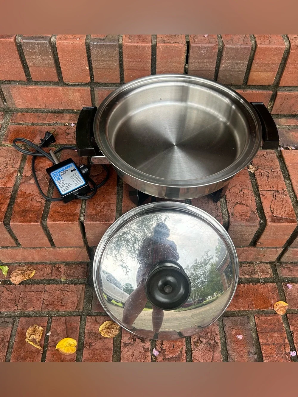 Vintage Townecraft 9.5”Electric Skillet #17450